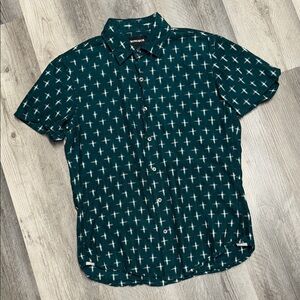 Bonobos slim fit button short sleeve shirt top